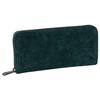 Made In Japan Hippo Leather Long Wallet with Round Zipper for Men [Zoo] ZLW-103 (green)