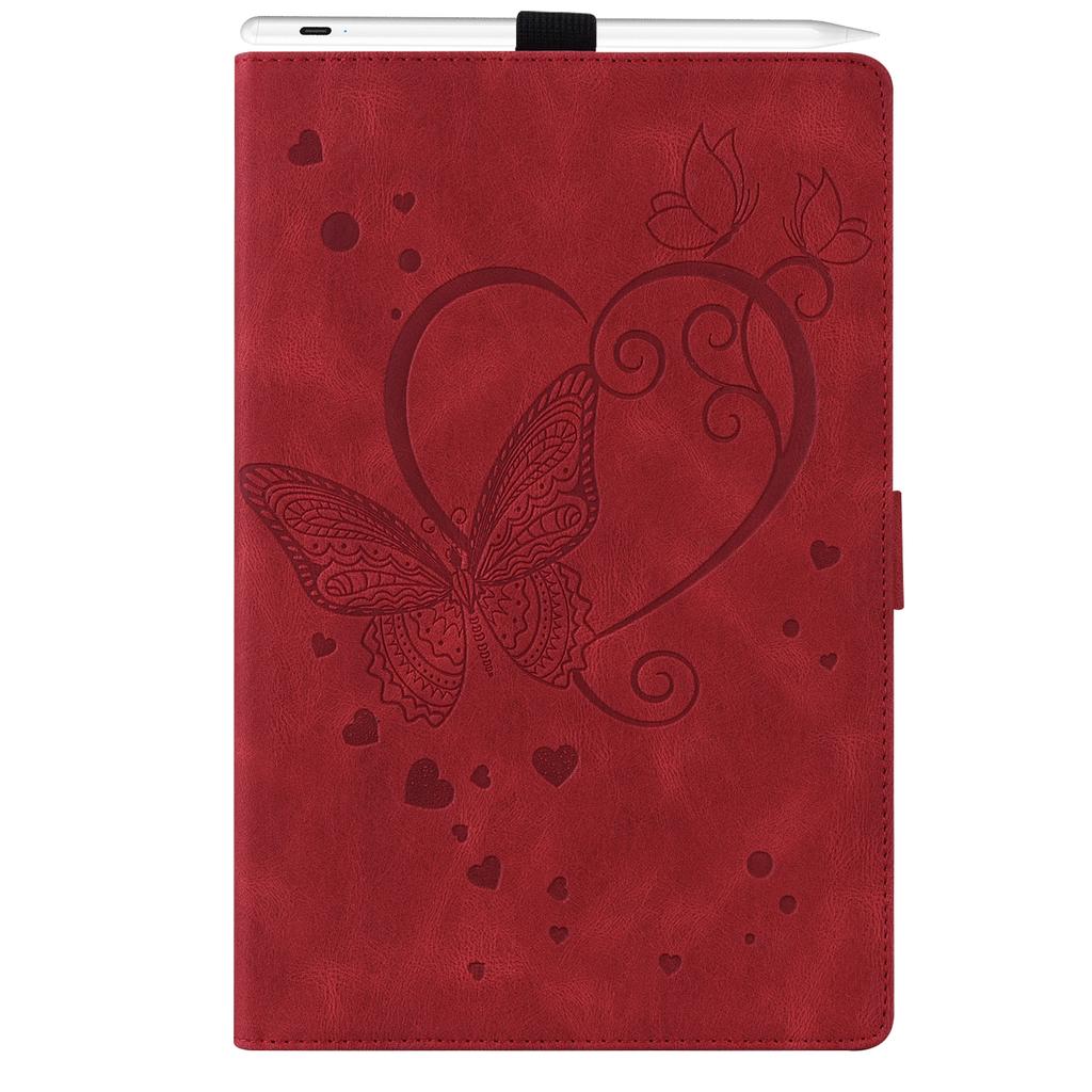 For Samsung Galaxy Tab S10 FE 10.9 Inch 2025 SM-X520 SM-X526B Case 3D Butterfly TPU Back Tablet Cover for Galaxy S7 S8 S9 11inch