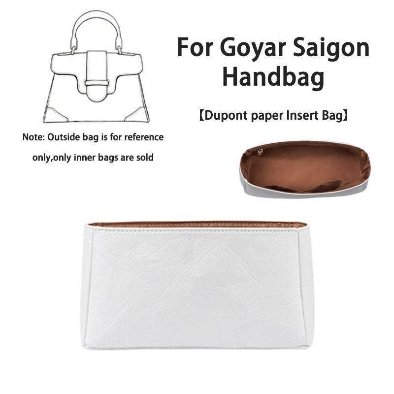 Многокарманный органайзер EverToner для сумки Goyard Saigon, Сумка-вкладыш, Вставка-кошелек из бумаги Dupont, Внутренняя сумка для сумки