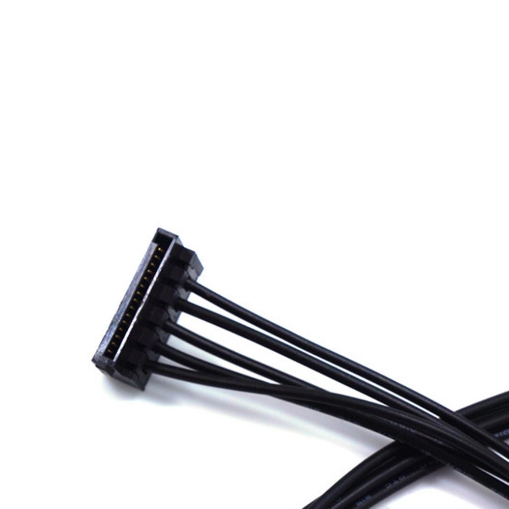 Мини-кабель питания жесткого диска, 6-контактный на 2 SATA, 15-контактный, 1 диск