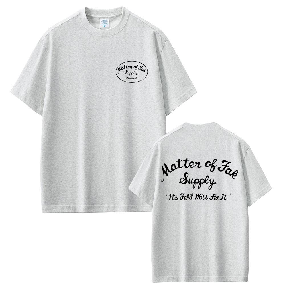 Matter of Fak The Bear TV Show Jeremy Allen T Shirt The Original Beef of Chicagoland Tshirt Unisex Women Casual Cotton Tshirts