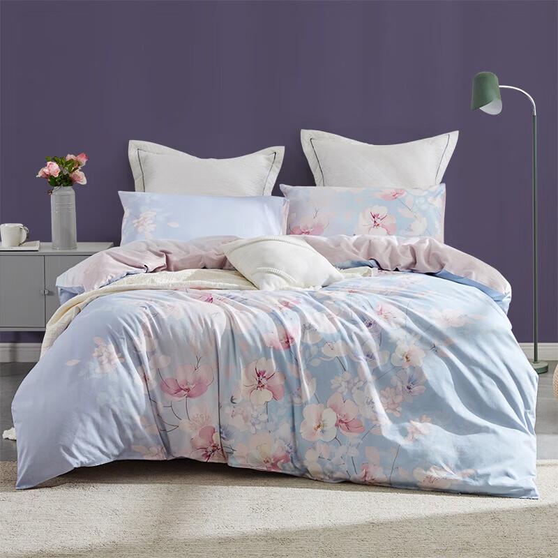 LUOLAI Хлопковый постельный комплект 'Moonlight Floral'