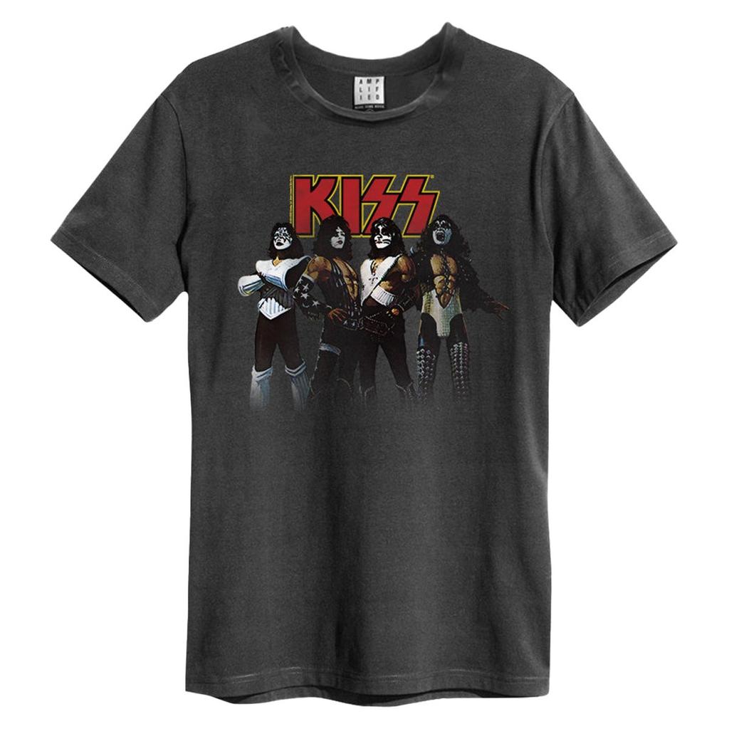 Amplified Unisex Adult Rock Gods Kiss T-Shirt