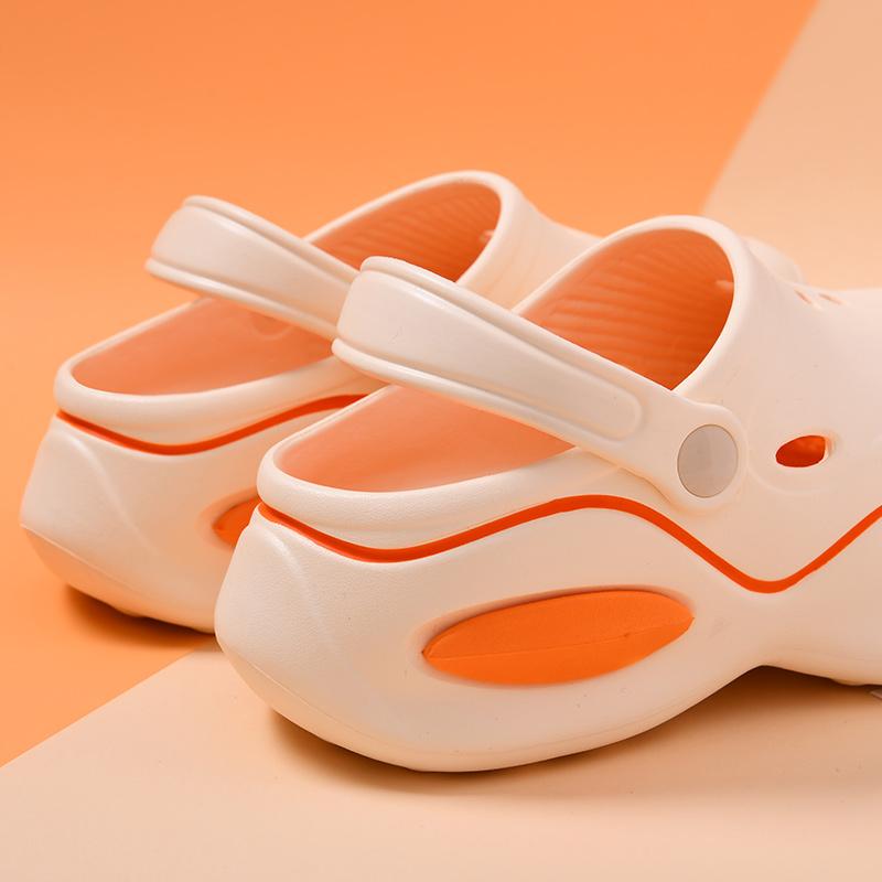 Женские тапочки на толстой подошве с закрытым носком, женские нескользящие сандалии, женская обувь для медсестер