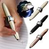 Светодиодная ручка-спиннер на палец, фиджет, снятие тревоги и стресса, гироскоп, металлическая шариковая ручка-гироскоп, пишущие ручки, школьные для детей и взрослых