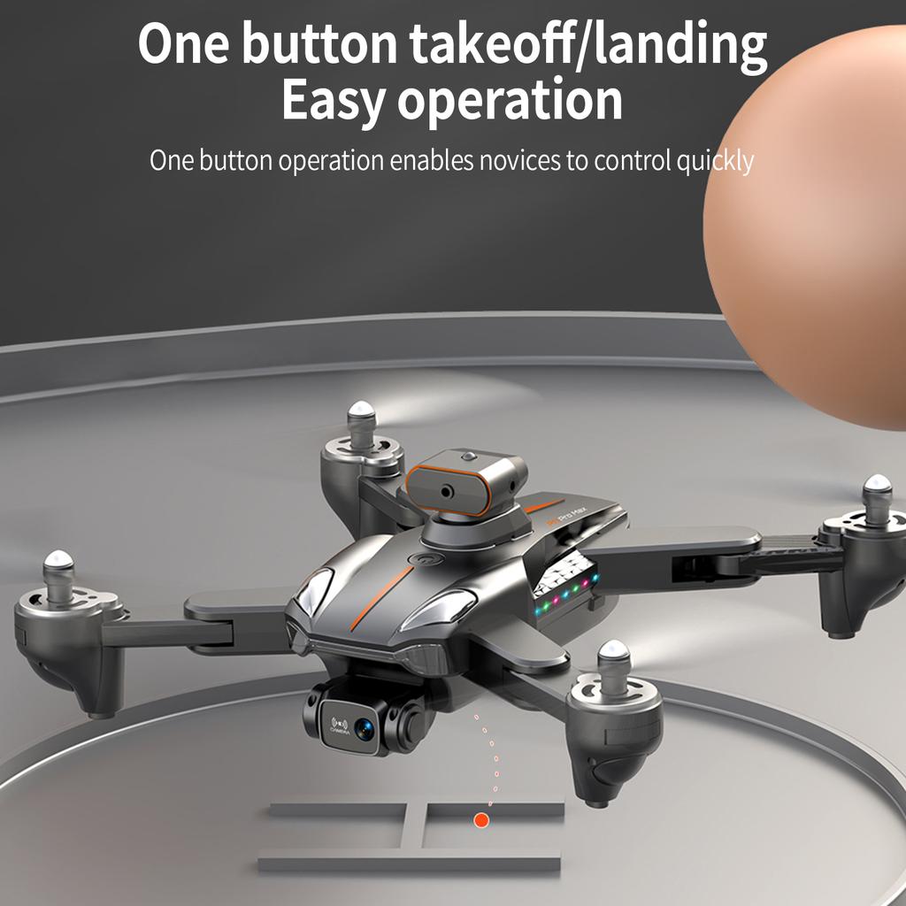 Дрон с дистанционным управлением и камерой Daul 1080P 5GWifi Квадрокоптер с дистанционным управлением и функцией препятствия