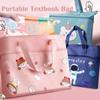 Style Class Office Supplies Student Carrying Bags Textbook Bags Stationery Bags File Bag Handbag