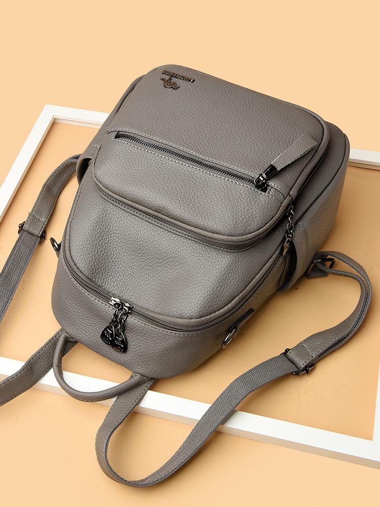 Style, Leather Backpack Women'S Backpack Multipurpose Travel Backpack, Women