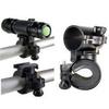 Torch Clamp Lamp Clip Mount Clip Flashlight Mount Flashlight Holder Accessories Bike Black LED Head Light Quick-release