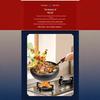 ZISIZ Ручная работа, тонкий чугунный вок для жарки