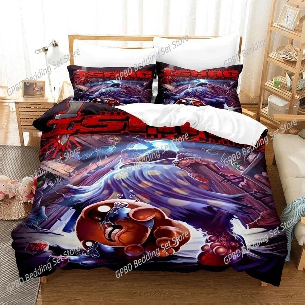 Luxury New 3D Print Game The Binding of isaac Bedding Set Single Twin Full Queen King Size Bed Set Teenager Bedroom Sheet sets