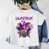 KPop Demon Hunters Kids T-shirt Baby Girls Clothes Fashion Casual Tops 2025 Movie Cotton T Shirt Fans Gift Children's Clothing