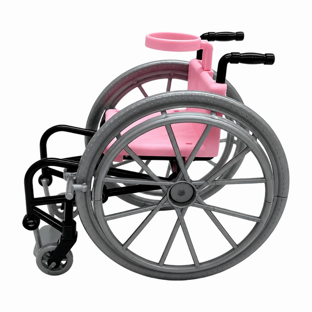 1/6 Scale Doll Wheelchair Accessory Realistic Design Playhouse Wheelchair Chair  Simulation Play