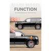 Модель автомобиля Toyota Land Cruiser Alloy в масштабе 1/18, детская игрушка с аутентичными звуками и огнями, коллекционная модель премиум-класса для автолюбителей
