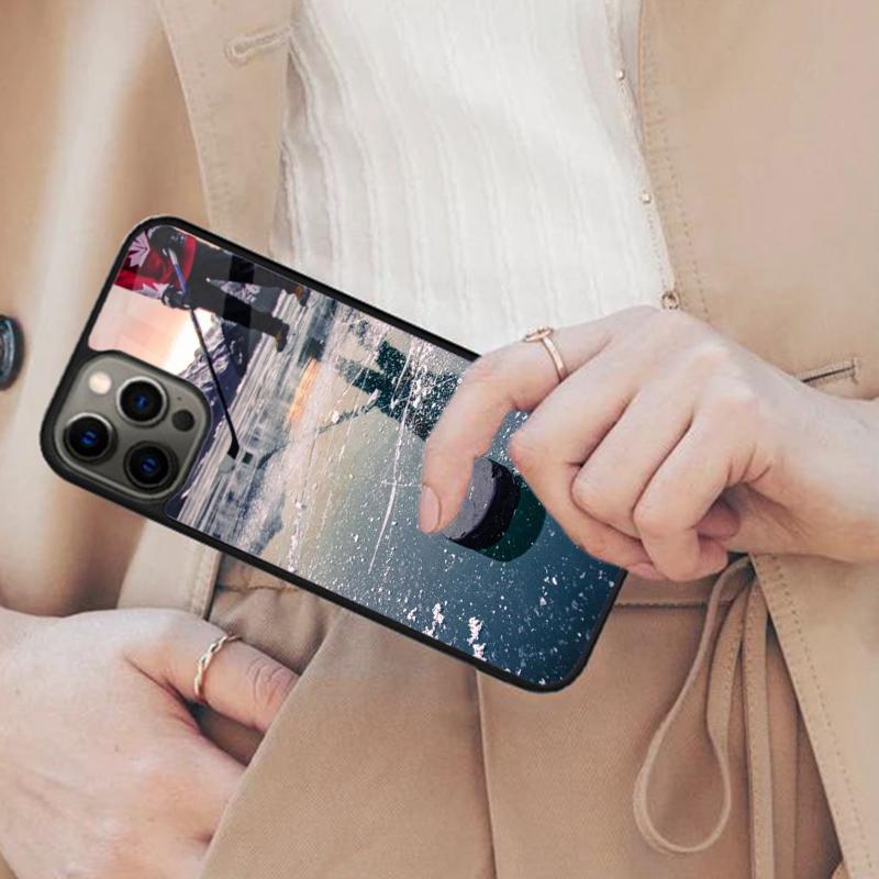 Магнитный чехол для телефона с тематикой хоккея на льду Для APPLE iPhone 17 Air 16 14 13 12 Pro Max 15 Plus Беспроводная зарядка MagSafe Обложка