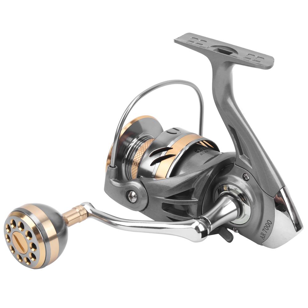 Ручка Шпуля с юбкой Скальная Морская Рыбалка Спиннинговая Катушка Колесо для Лески АксессуарAR7000