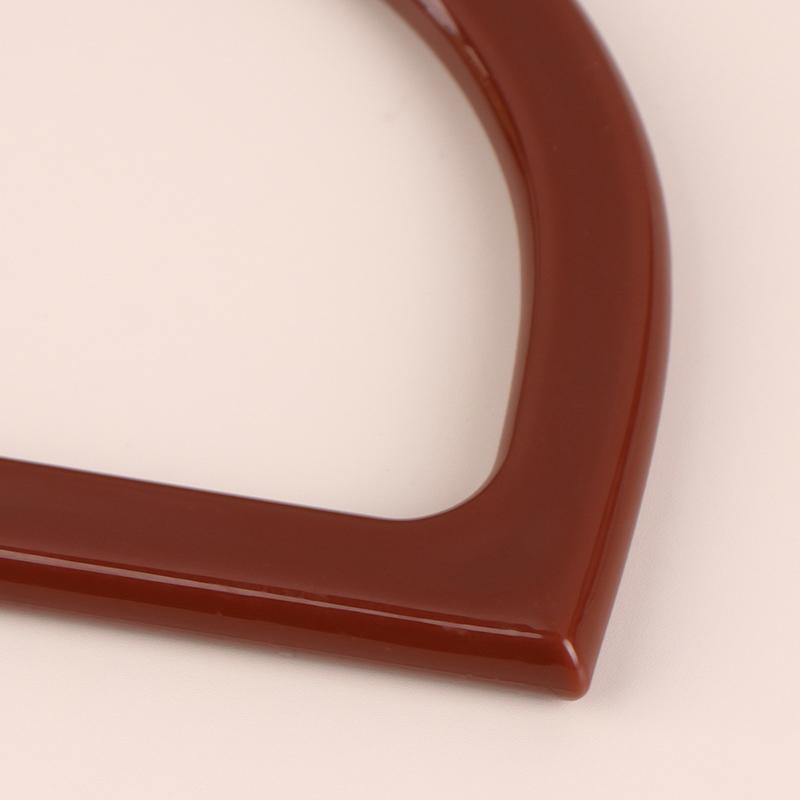 1 пара круглых D-образных ручек для сумки, металлическое кольцо, сменные ручки для сумки, кошелек «сделай сам», аксессуары ручной работы для багажа