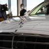 FXIK3 Mercedes Benz emblem Star Bonnet Car Hood Front Chrome Logo for Mercedes E S Class w204 w211 w205 W212 w203 w213 accessories