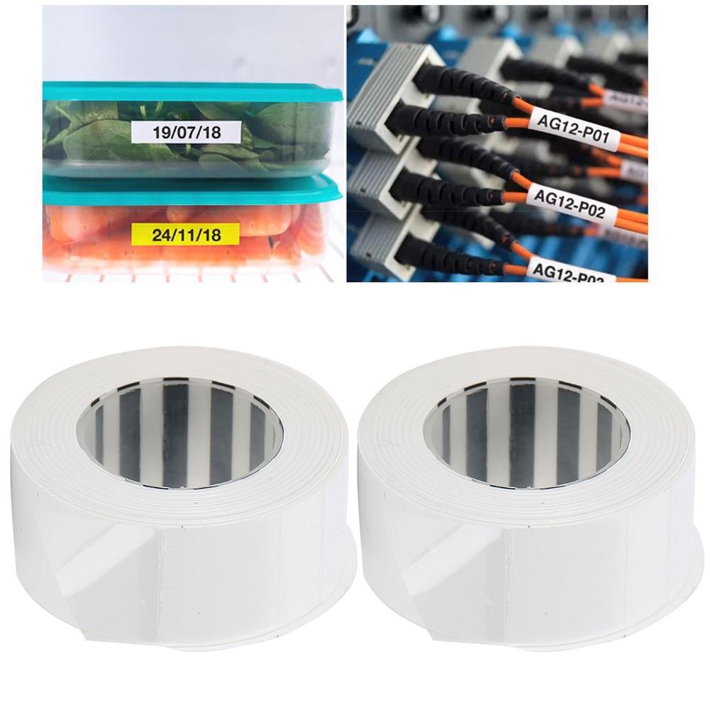 2 шт. Печатная лента для этикеток Милая лента Термобумага для этикетировщика KINGJIM/TEPRA LR5C(EQT15W)