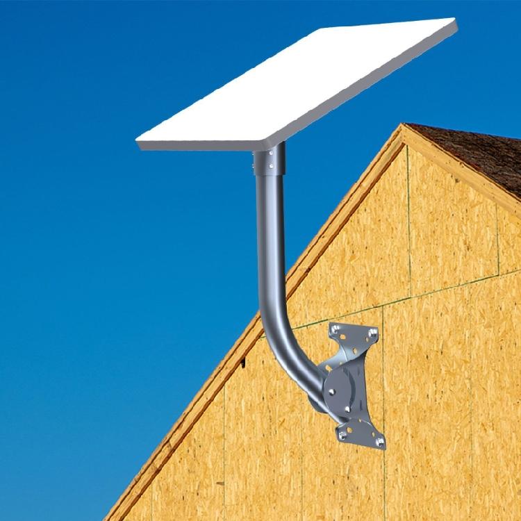Прочный Настенный Кровельный Кронштейн Для Спутникового Ресивера V4 Металлический Железный Коррозионностойкий Крепеж