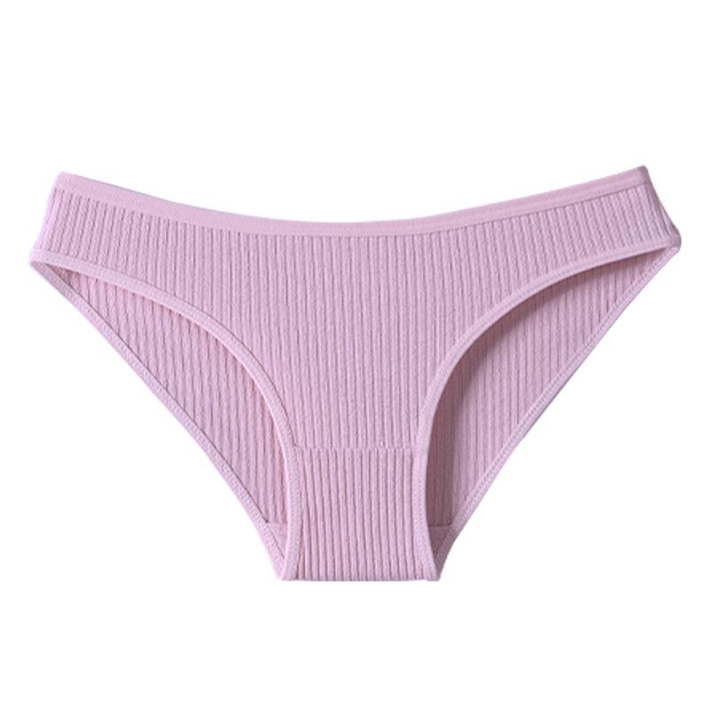 Sexy Threaded Panties Sports Cotton Low Waist Triangle Women’s Thong Panties