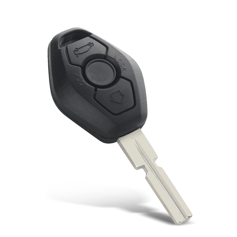 KEYYOU 10Pcs Original HU92 HU58 Blade Remote Car Key Shell For BMW 3 5 7 SERIES Z3 Z4 X3 X5 M5 325i E38 E39 E46 Key Case Housing