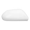 White Side Mirror Cover Unpainted Rearview Outer Door Wing Mirror Cover Cap for Camry 2018 To 2021