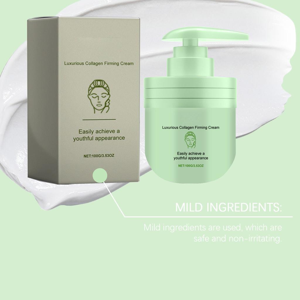 Укрепляющий увлажняющий крем с коллагеном питает тело и придает коже сияние благодаря увлажняющему и питательному крему для ухода за кожей