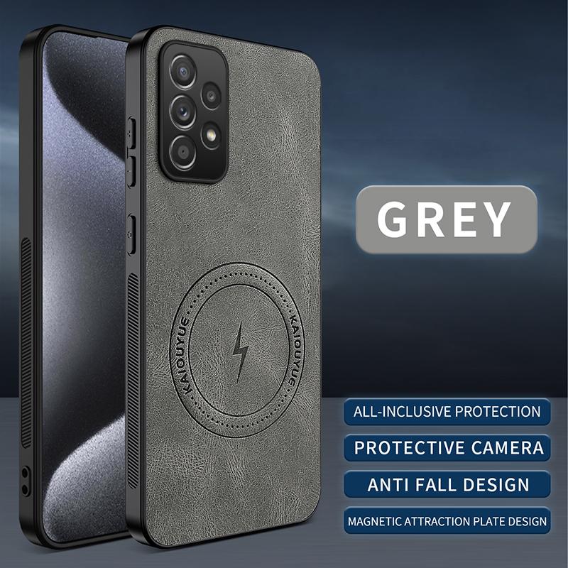 For Samsung A52 A52S Luxury New Style Leather Phone Case For Samsung Galaxy A52 Magnetic Wireless Charge Shockproof Cover Capa