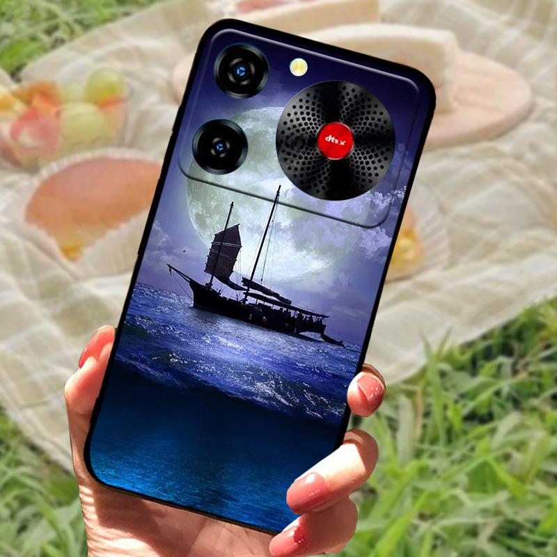 For ZTE Nubia Music Case Shockproof TPU Silicon Black Bumper Cover For ZTE Nubia Music Phone Cases Cute Back Cover Fundas Capa