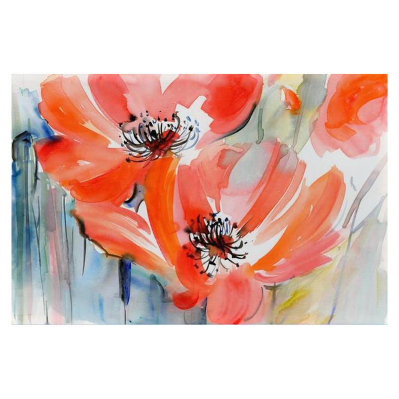 Modern Wall Art Flower Painting Living Room Abstract Water Splash Canvas Painting Wall Decoration Background Wall Decoration
