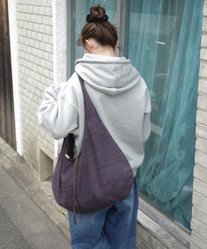 Сумка Naats Stripe Comfy, Фиолетовая