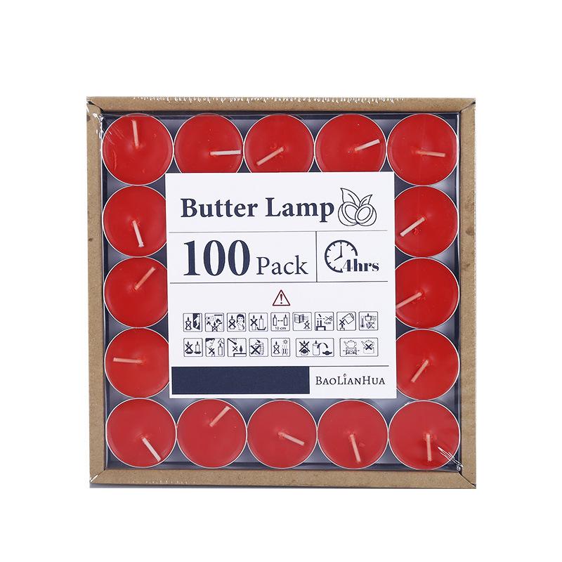 Беспламенные, без запаха чайные свечи для ароматерапии