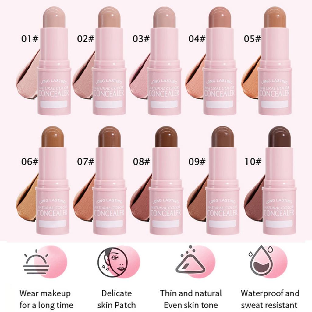 Long Lasting Natural Color Concealer Make Up Delicate Concealer Stick Facial Shaping Concealer