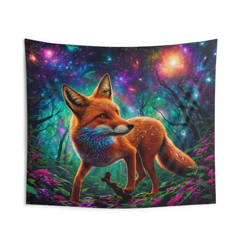 Mysterious Fox tapestry