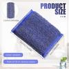 5/60pcs Steel Wire Sponge Wipe Non-stick Oil Brush Double Sided Cleaning Cloth Kitchen Dishcloth Scouring Pad Rag Cleaning Tool