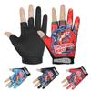 Outdoor Sports with Velvet Dew Three Finger Fishing Gloves, Breathable and Non Slip, Sea Fishing and Catching Gloves