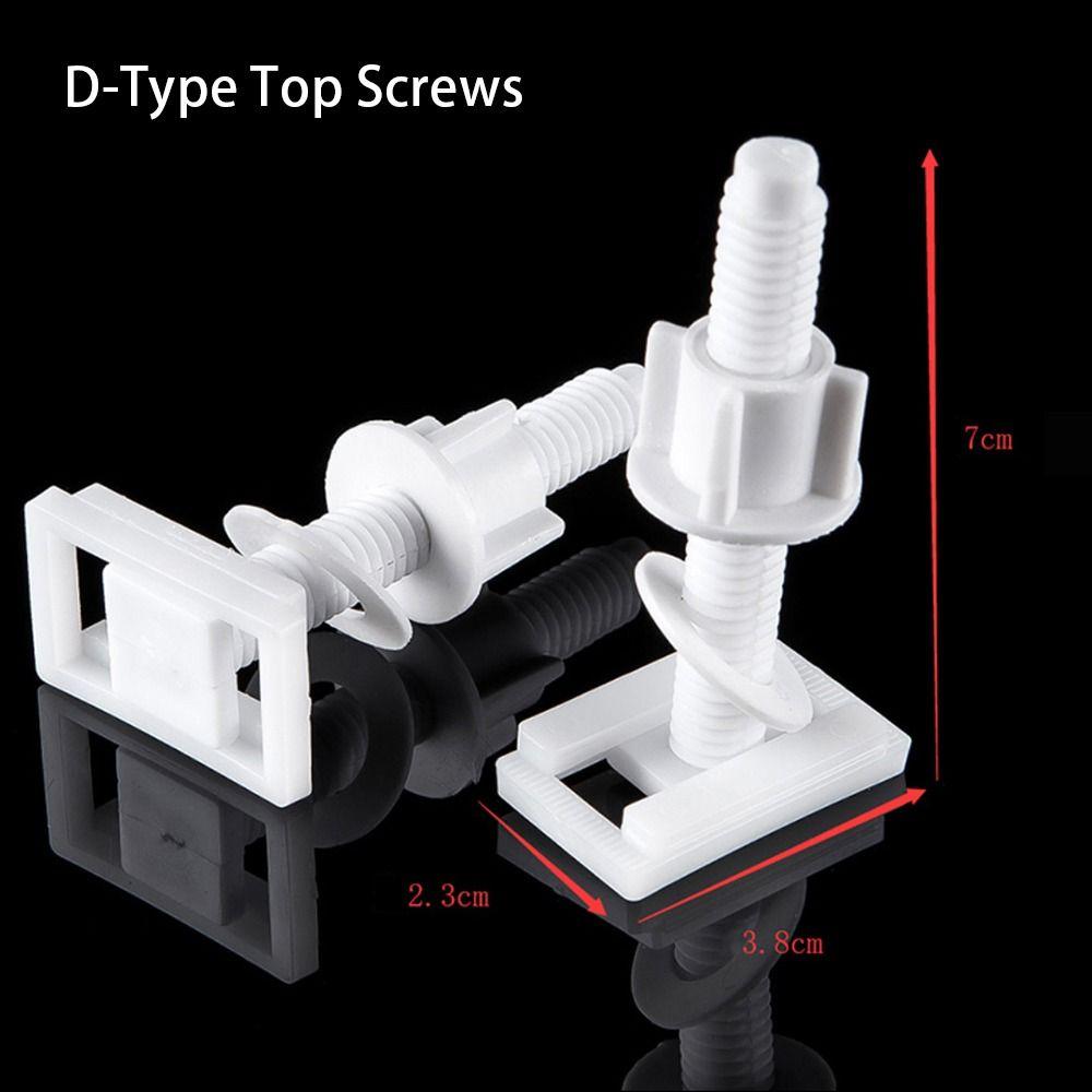 1 пара аксессуаров для ванной комнаты, винты для ремонта сиденья унитаза, комплект винтов и шайб