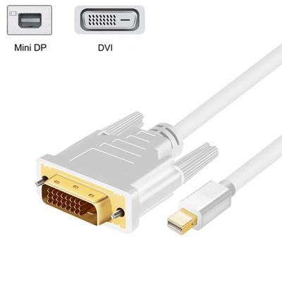 Для адаптера ноутбука порт Thunder-bolt HDTV Mini DP на DVI кабель видеокабель Mini DisplayPort на DVI конвертер линия