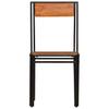 Dining Chairs 4 pcs Solid Acacia Wood