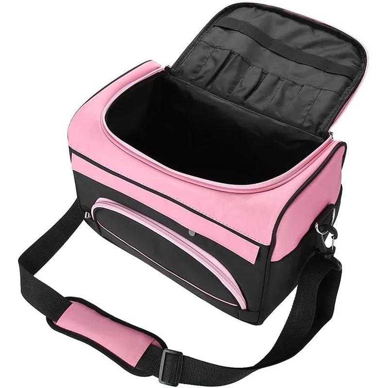 Профессиональная косметичка, кейс для хранения инструментов для салона красоты, органайзер для косметики, портативная дорожная сумка для парикмахера