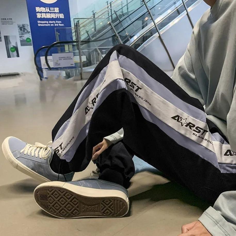 Wide Leg Sweatpants Women's Spring and Autumn Thin Casual Pants Straight Tube Loose Pants