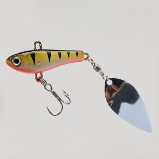 5 шт. Рыболовные приманки Реалистичный вид Яркие цвета Вращающиеся блесны Пресноводные блесны Искусственные металлические приманки Жесткие приманки