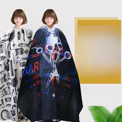 Винтажный парикмахерский фартук: Парикмахерская накидка оверсайз для модных салонов красоты