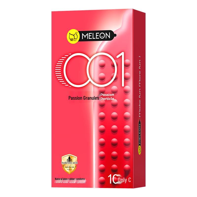 Презервативы Secret Love Delay King с ребристой текстурой – Долгоиграющие, с крупными частицами, текстура кошачьего языка