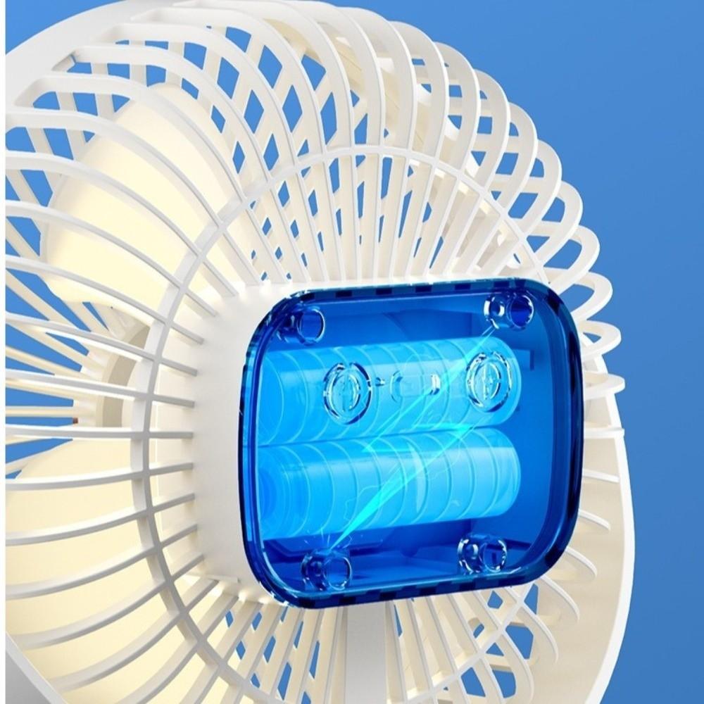 Clip/Stand/Hang Design Desktop Electric Fan 720° Rotation Cooling Fan Portable Clip-on Fan Home