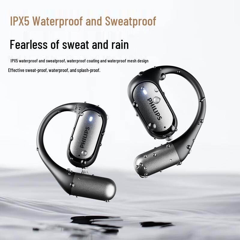 Philips TAA3719 True Wireless Open-Ear Sports Earbuds