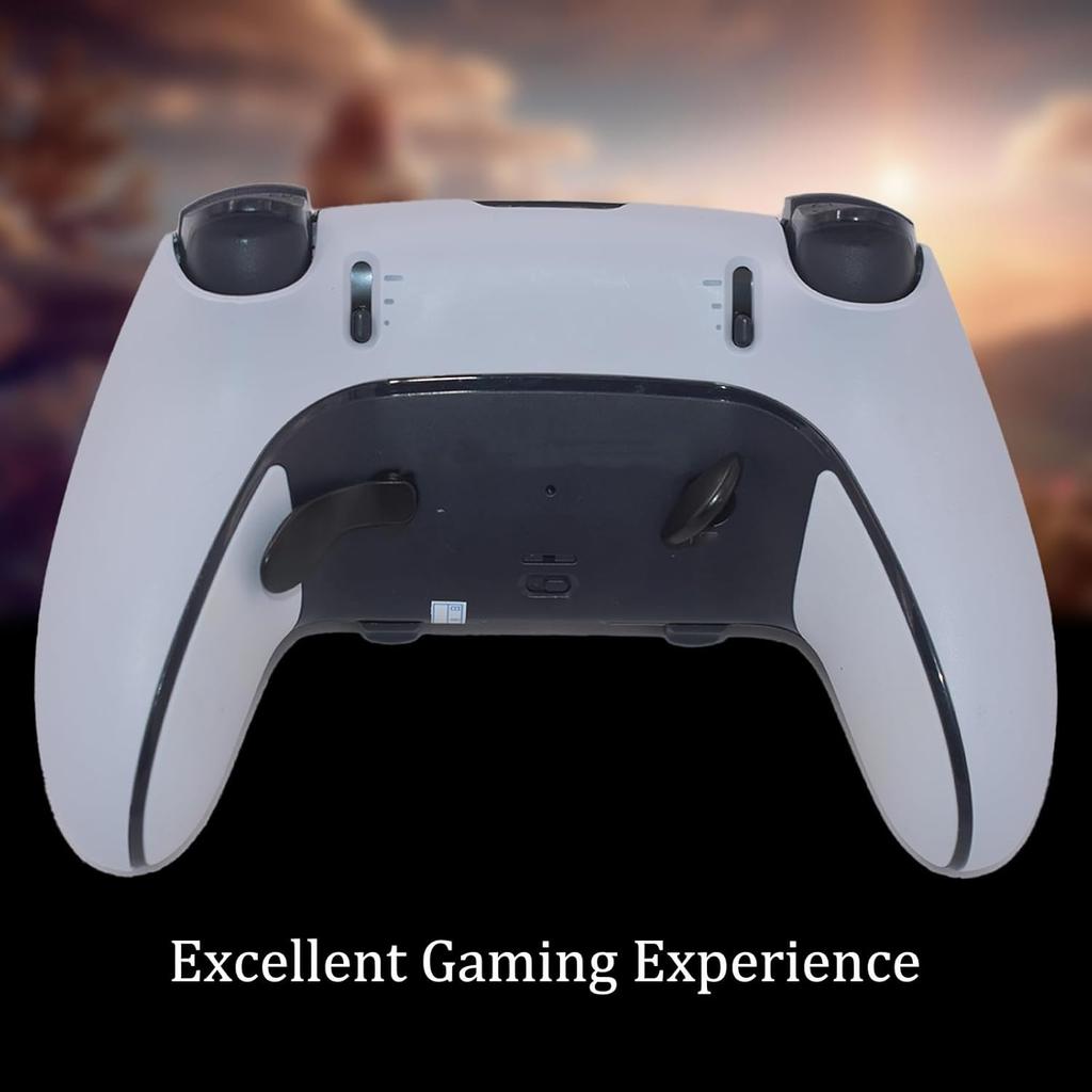 4 Pcs Back Paddles Replacement Rear Paddles for PS5 Dual Sense Edge Controller Rear Parts,Interchangeable Metal Rear for PS5 Dual Sense Controller