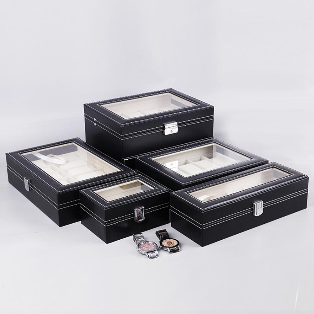 Variety PU Leather Watch Storage Box Jewelry Storage Display Packaging Box