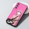 Чехол для телефона B-Bocchi The R-Rock Hitori Gotoh для Samsung Galaxy A73, A72, A71, A70, A52, A51 Другие Мягкий Черный Чехол